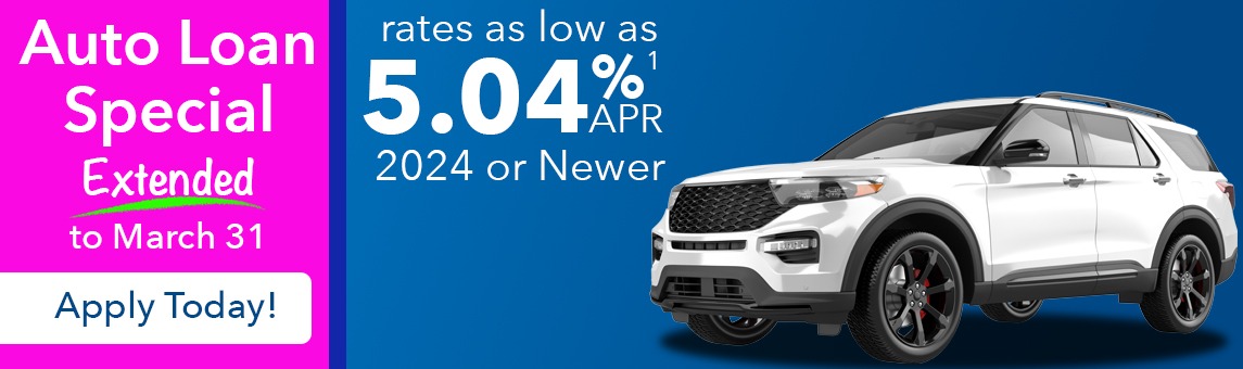 Auto Loan special - promo image